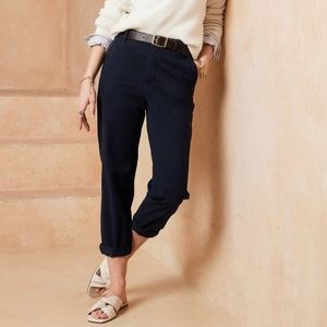 Banana Republic weekend chino, black, size 6